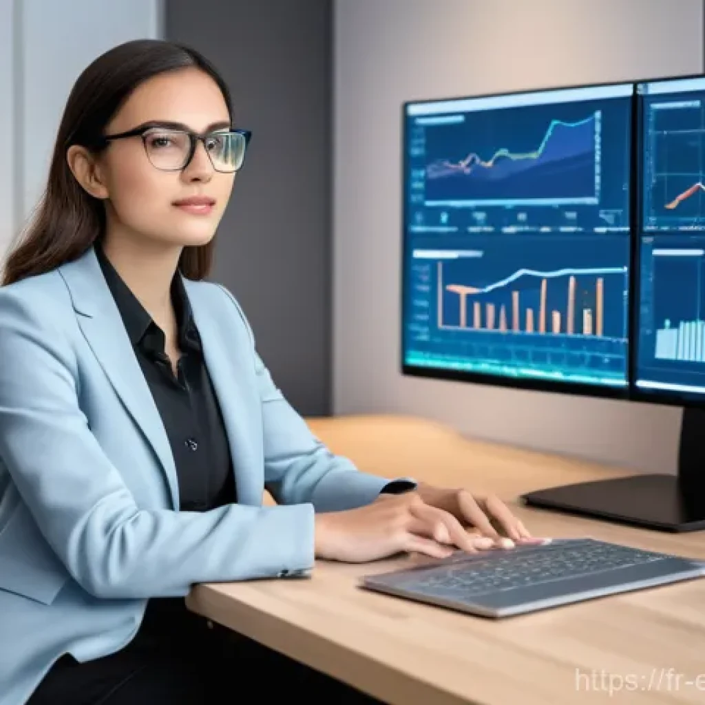 전자공학 엔지니어 연봉 협상 전략 - **Prompt 1: Data-Driven Engineer Analyzing Market Trends**
    "A confident young professional woman...