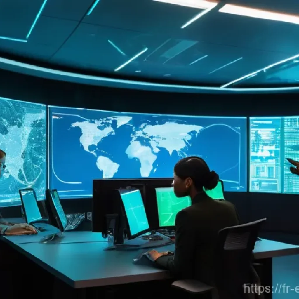 전자공학 취업에 유리한 자격증 - **Subject:** A diverse group of young, focused cybersecurity professionals (men and women of varying...